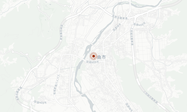Map location of Chikuma, Nagano