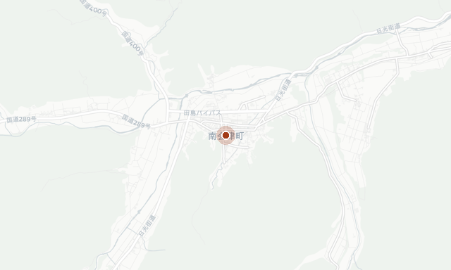 Map location of Minamiaizu, Fukushima